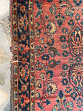 2x4 Antique Persian Sarouk Rug #3050