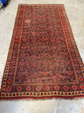 5x10 Worn Antique Rug #3200