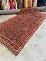 5x10 Worn Antique Rug #3200