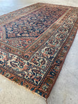 4x7 Antique Persian rug #3201 / Persian Malayer