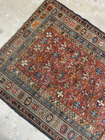 4x5 Antique Kuba Rug #3203