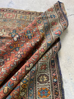 4x5 Antique Kuba Rug #3203