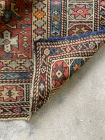 4x5 Antique Kuba Rug #3203