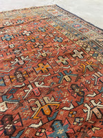 4x5 Antique Kuba Rug #3203