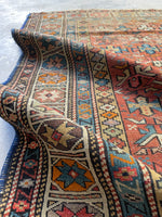 4x5 Antique Kuba Rug #3203