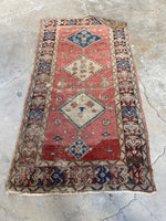 4' x 7'5 Antique NW Persian Rug #3053