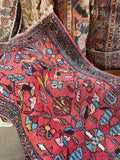 20 Foot Skinny Vintage Runner / 2'7 x 20'2 Antique Persian Runner #3206