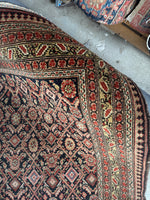 4x10 Persian Village Malayer Rug #3465