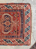 4x7 Antique Kazak Rug #3054