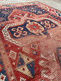 4x7 Antique Kazak Rug #3054