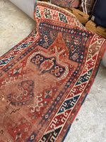 4x7 Antique Kazak Rug #3054