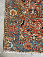 6x9 vintage persian rug