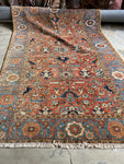 French blue persian rug