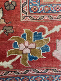 Antique Persian Navy Rust Mahal Rug / 10'1 x 16'5 Rug #4285 / 10x16 Vintage Persian Rug / 10x17 Vintage Rug