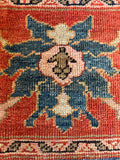 Antique Persian Navy Rust Mahal Rug / 10'1 x 16'5 Rug #4285 / 10x16 Vintage Persian Rug / 10x17 Vintage Rug