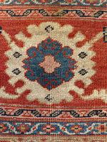 Antique Persian Navy Rust Mahal Rug / 10'1 x 16'5 Rug #4285 / 10x16 Vintage Persian Rug / 10x17 Vintage Rug