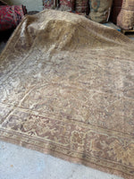 7x10 Neutral Vintage Turkish Rug  #4287