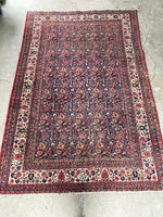 7x10 vintage floral rug