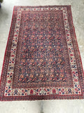 7x10 vintage floral rug