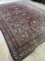 9x12 Antique Persian Rug #3063