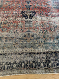 14x16 Antique Persian Rug #1269ML / 14x16 vintage Rug