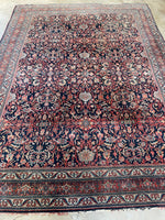 9x12 Antique Persian Rug #3063