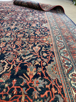 9x12 Antique Persian Rug #3063