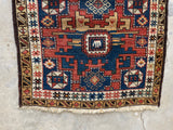 2'6 x 3'3 Antique Caucasian Rug #3066ML