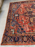 10x12 Antique Persian Heriz Rug #3069