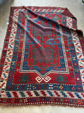 Antique Mint Condition Kazak / 6'6 x 8'9 Kazak Rug #3568