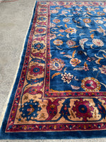 [vintage rugs] - Blue Parakeet Rugs