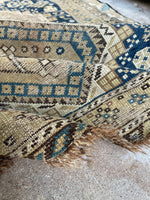 3x5 Worn Tribal Caucasian Rug #3308