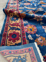 [vintage rugs] - Blue Parakeet Rugs