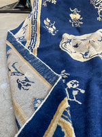 4x7 Antique Peking Chinese Rug #3070