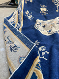 4x7 Antique Peking Chinese Rug #3070