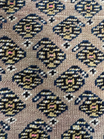 Worn Antique Persian Runner / 3'4 x 12'9 Runner #4293