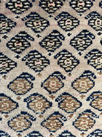 Worn Antique Persian Runner / 3'4 x 12'9 Runner #4293