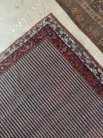 Large Persian Area Rug / Antique Persian Afshar 5'7 x 8'5 Rug #3569