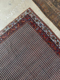 Large Persian Area Rug / Antique Persian Afshar 5'7 x 8'5 Rug #3569