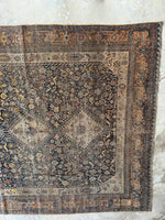 6x9 Antique Persian Rug / Tribal Persian Rug #3570