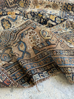 6x9 Antique Persian Rug / Tribal Persian Rug #3570