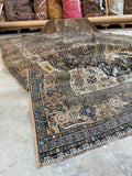 6x9 Antique Persian Rug / Tribal Persian Rug #3570