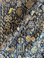 6x9 Antique Persian Rug / Tribal Persian Rug #3570