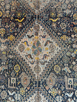 6x9 Antique Persian Rug / Tribal Persian Rug #3570