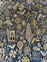 6x9 Antique Persian Rug / Tribal Persian Rug #3570