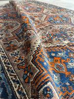 5x6 Antique Persian Rug #4296