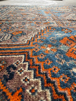 5x6 Antique Persian Rug #4296