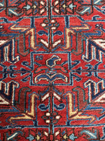 Large Vintage Persian Heriz Rug / 6'5 x 9'5 Rug #4304