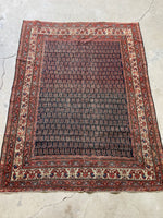 5x7 Antique Persian Rug / Malayer Rug #3225