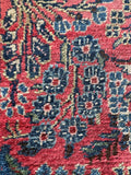 Skinny Antique Persian Runner / 2'9 x 7'2 Sarouk Runner #4419